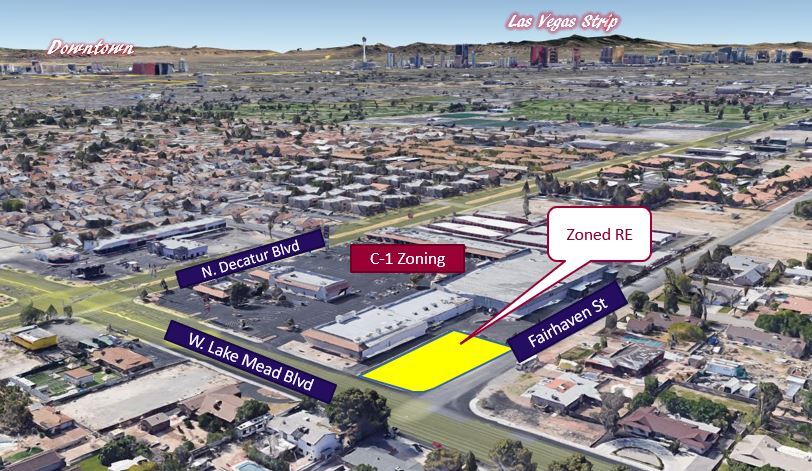 Primary Photo Of W Lake Mead Blvd @ Fairhaven St, Las Vegas Land For Sale