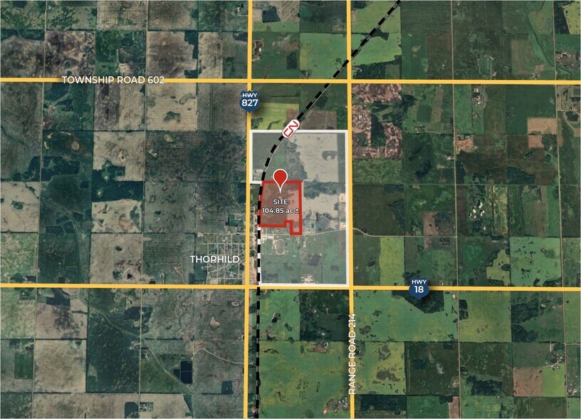 More Photos Of Hwy 827 @ Hwy 18, Edmonton Land For Sale