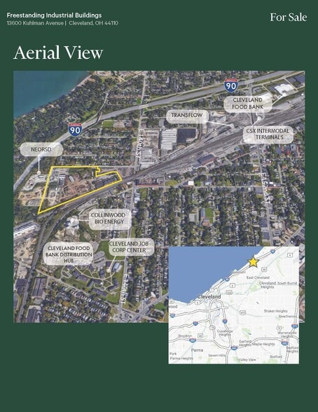 More Photos Of 13600 Kuhlman, Cleveland Warehouse For Sale