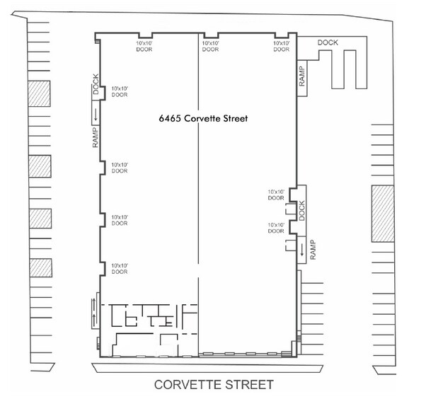 More Photos Of 6465 Corvette St, Commerce Manufacturing For Sale