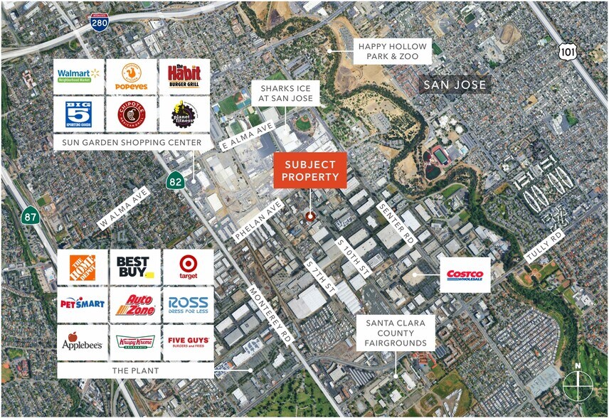 More Photos Of 1777 S 10th St, San Jose Service For Lease
