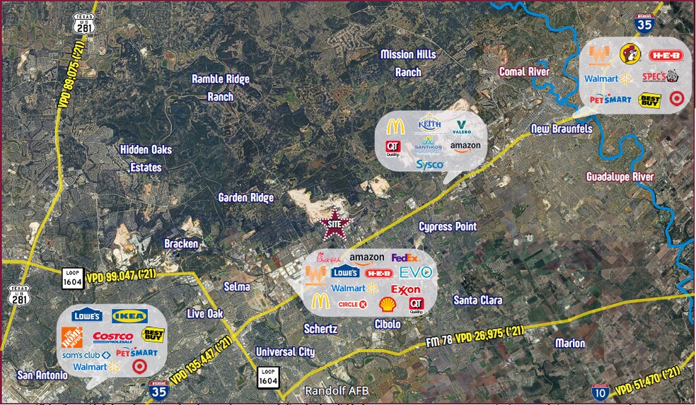 More Photos Of 20762 FM 2252, Garden Ridge Land For Sale