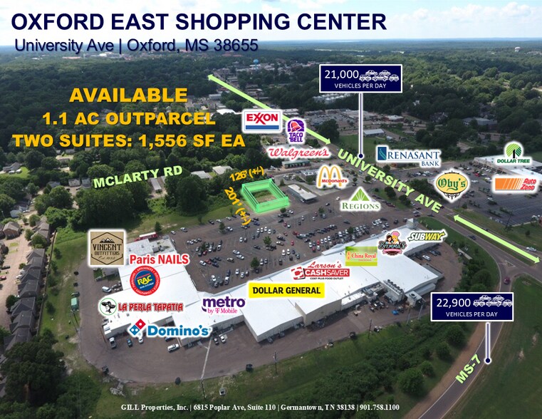 More Photos Of 1904 University Ave, Oxford Storefront Retail Office For Lease