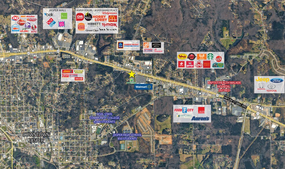 More Photos Of 1635 Pediatric Dr, Jasper Storefront For Lease