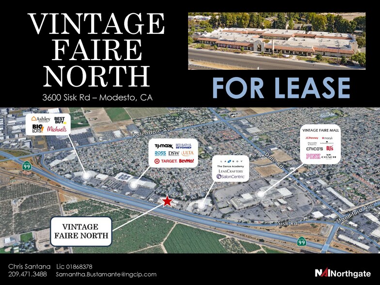 Primary Photo Of 3600 Sisk Rd, Modesto Storefront Retail Office For Lease