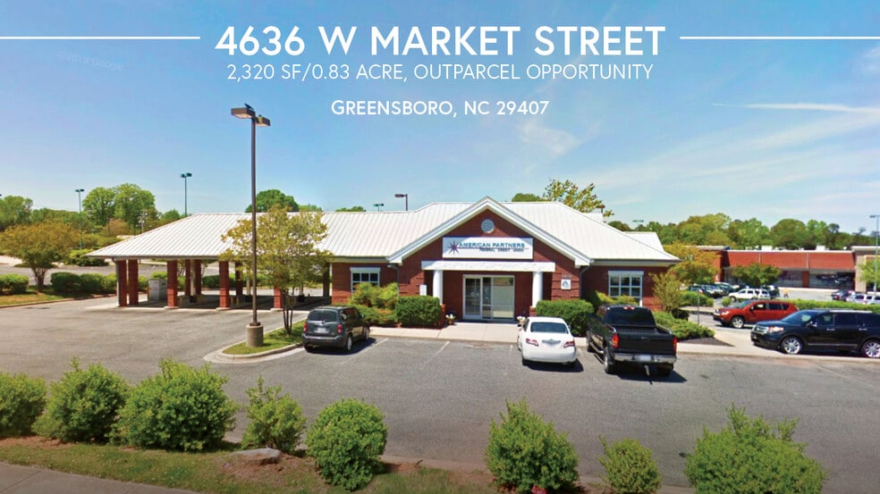 More Photos Of 4636 W Market St, Greensboro Bank For Sale
