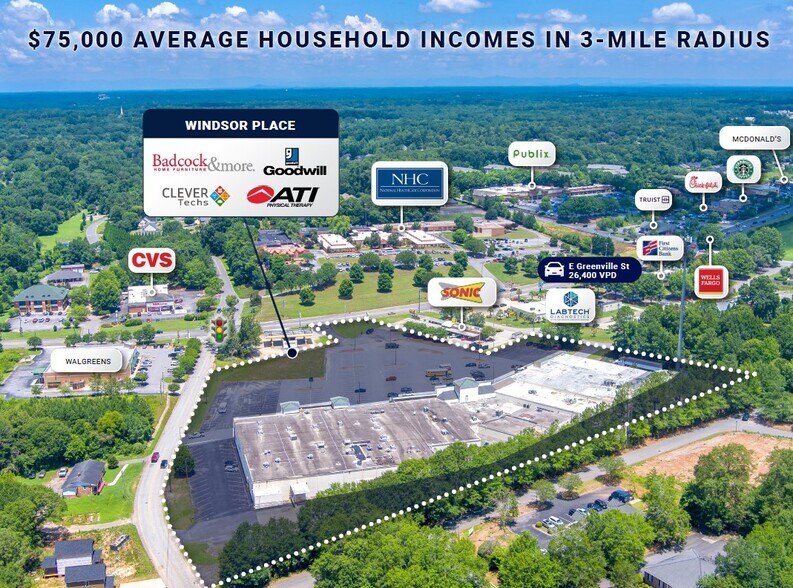 More Photos Of 1520 E Greenville St, Anderson Freestanding For Sale