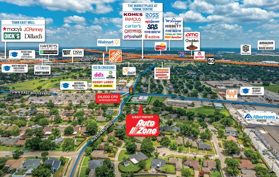 More Photos Of 3002 Town E blvd, Mesquite Freestanding For Sale