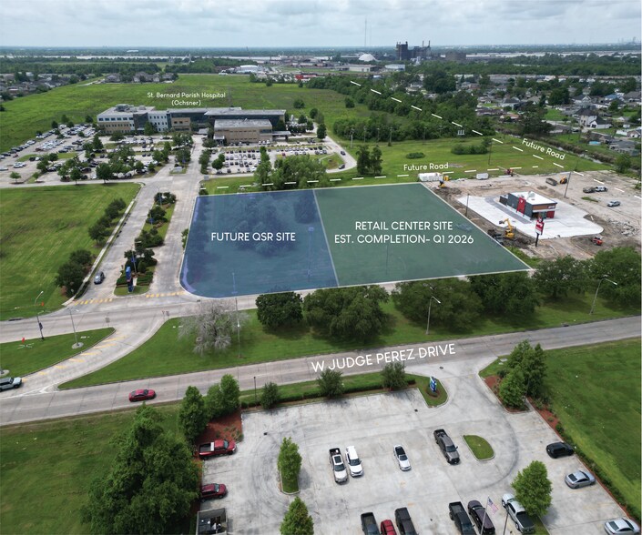 More Photos Of 7900 W Judge Perez Dr, Arabi Land For Lease