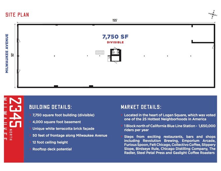 More Photos Of 2345 N Milwaukee Ave, Chicago Storefront Retail Residential For Lease