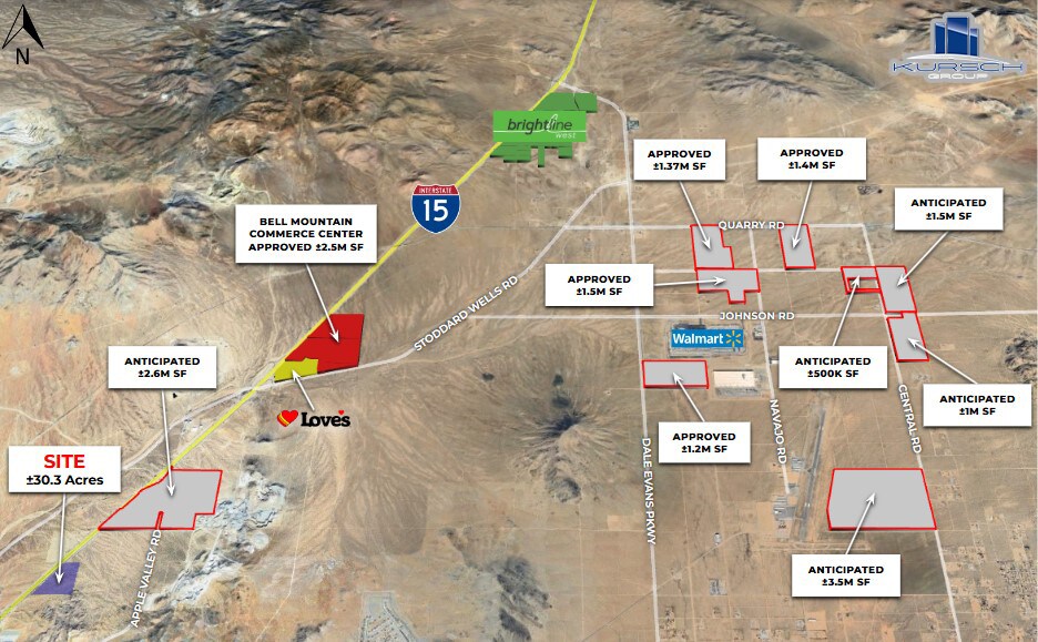 More Photos Of Outer Hwy 15 @ Stoddard Wells, Apple Valley Land For Sale