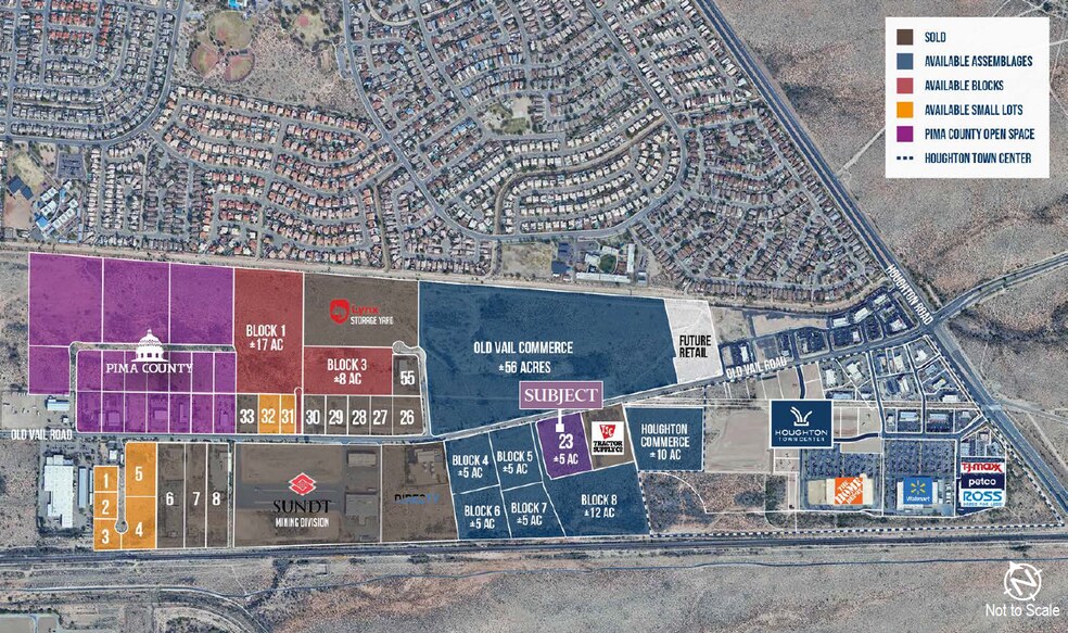 Primary Photo Of 9798 E Old Vail Rd, Tucson Land For Sale