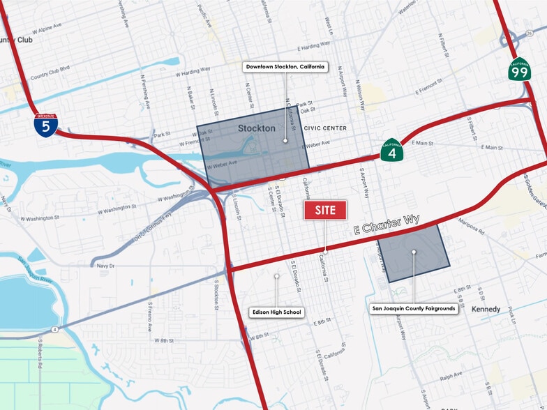 More Photos Of 524-530 E Charter Way, Stockton General Retail For Sale