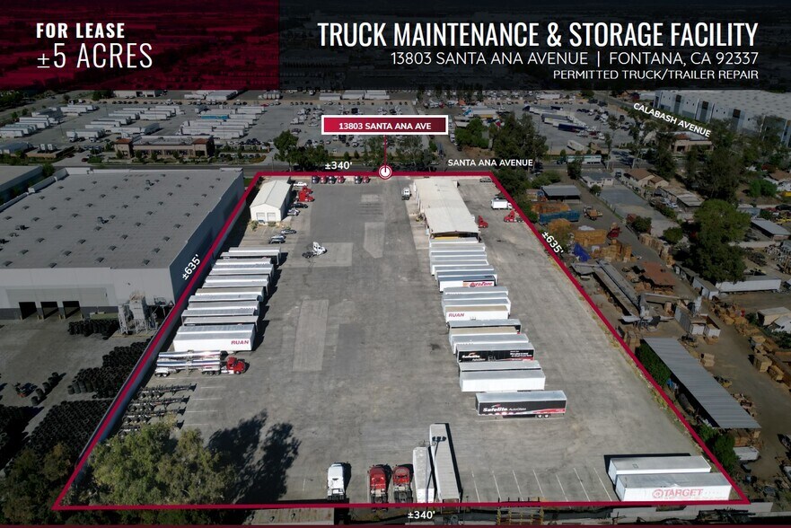 Primary Photo Of 13803 Santa Ana Ave, Fontana Land For Lease