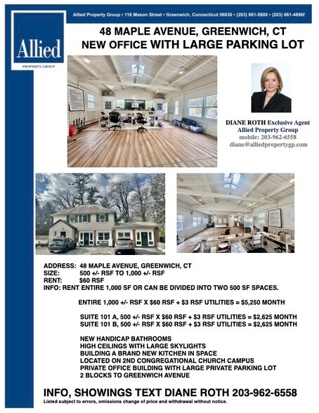 More Photos Of 48 Maple Ave, Greenwich Office For Lease