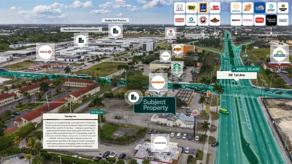 More Photos Of 20 SE 1st Ave, Florida City Fast Food For Sale