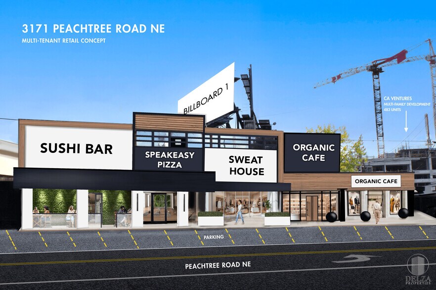 More Photos Of 3171 Peachtree Rd NE, Atlanta General Retail For Sale