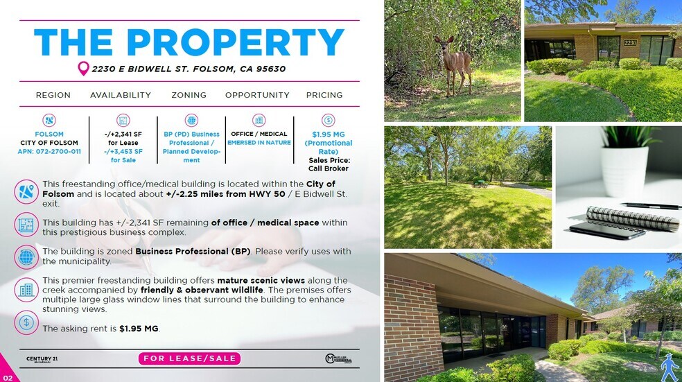 More Photos Of 2230 E Bidwell St, Folsom Office For Lease