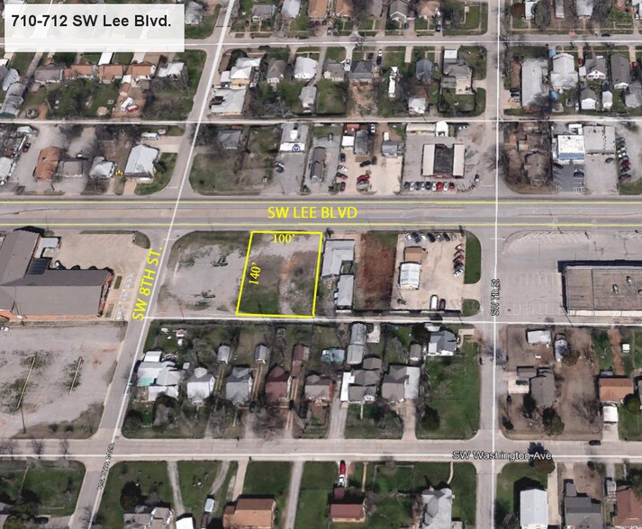 Primary Photo Of 710-712 SW Lee Blvd, Lawton Land For Sale