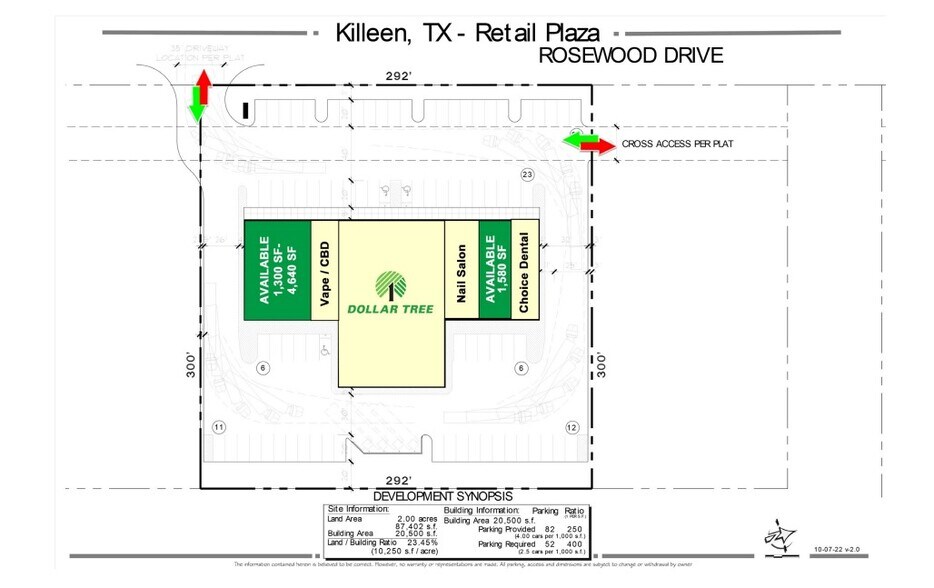 More Photos Of 4136 & 4354 Rosewood Dr, Killeen General Retail For Lease