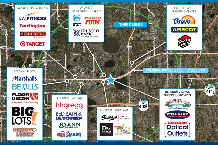 More Photos Of 4900-5032 E Colonial Dr, Orlando Storefront For Lease