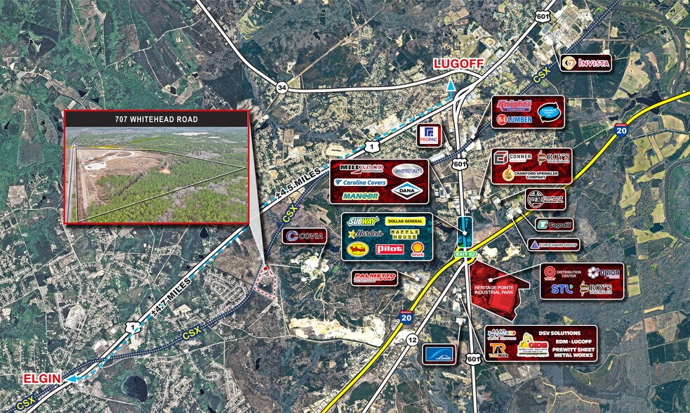 More Photos Of 707 Whitehead Rd, Lugoff Land For Lease