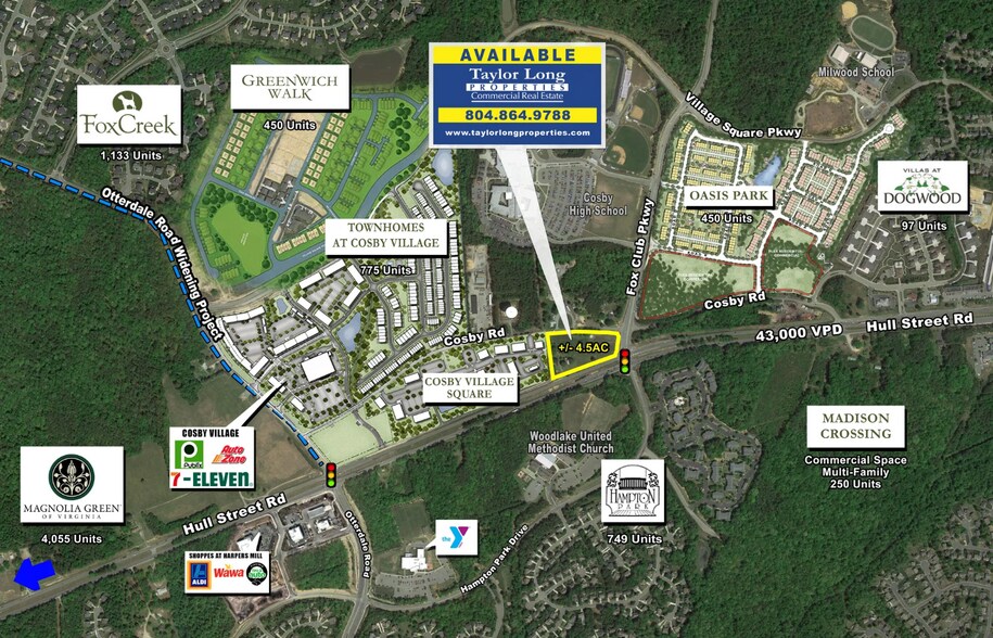 Primary Photo Of 15516 Hull Street Rd, Chesterfield Land For Sale