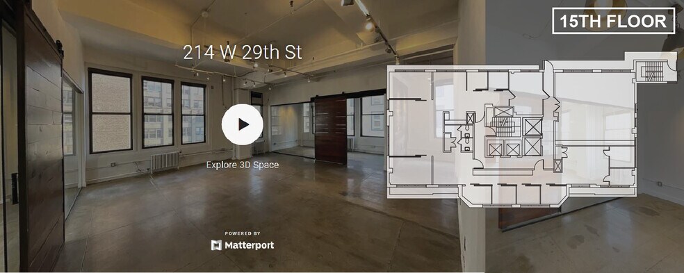 More Photos Of 214 W 29th St, New York Loft Creative Space For Lease