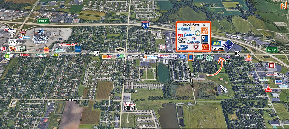 More Photos Of 1407 W Highway 50, O'Fallon Storefront Retail Office For Sale