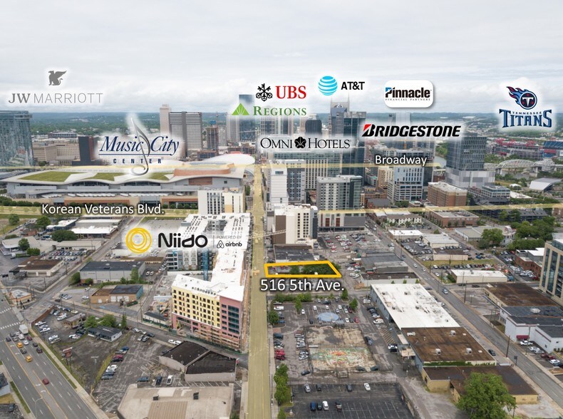 More Photos Of 516 5th Ave S, Nashville Freestanding For Sale