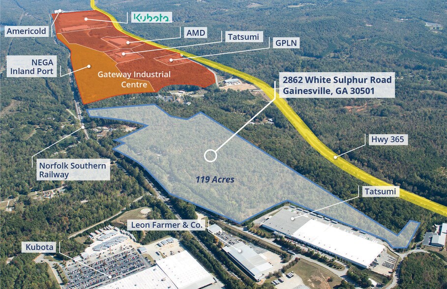 More Photos Of 2862 White Sulphur Rd, Gainesville Land For Sale