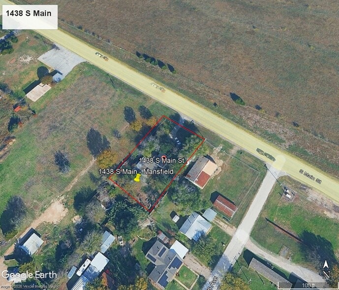 Primary Photo Of 1438 S Main St, Mansfield Land For Sale