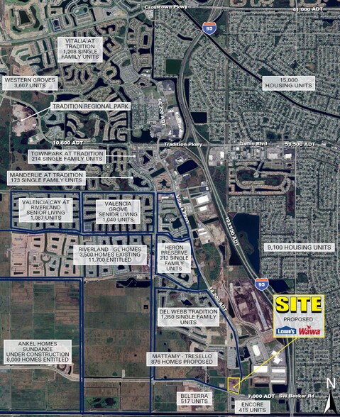 More Photos Of SW Village Pky @ SW Becker Rd, Port Saint Lucie Land For Lease