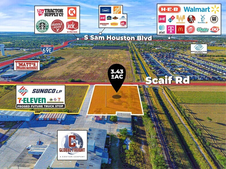 More Photos Of 2565 E Expressway 83, San Benito Land For Sale