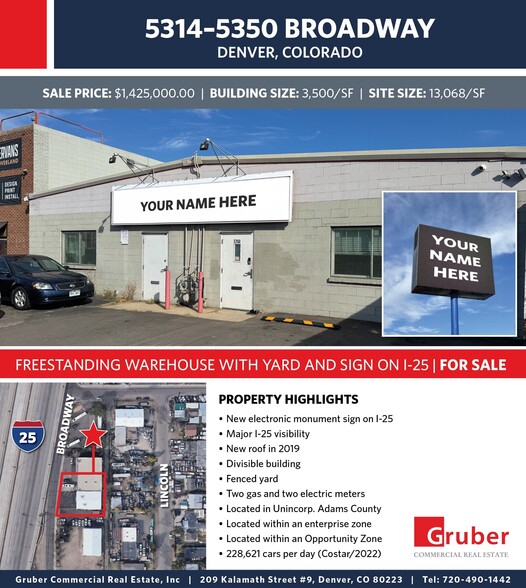 Primary Photo Of 5350 Broadway, Denver Manufacturing For Sale