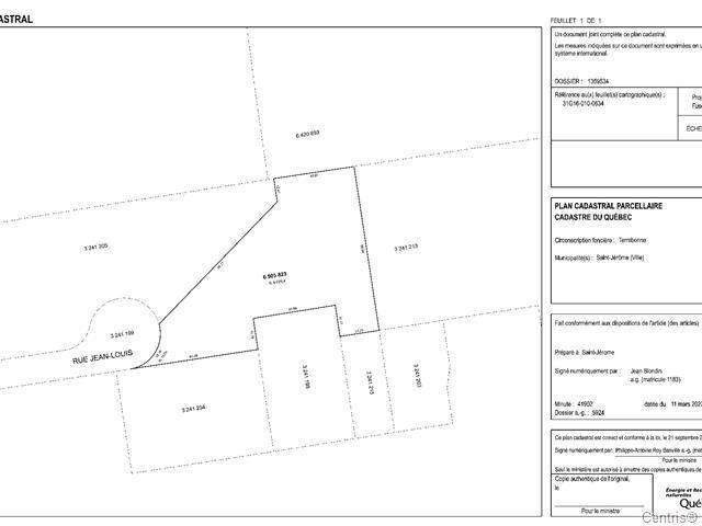 More Photos Of 0 Rue Jean-Louis, Saint-jerome Land For Sale