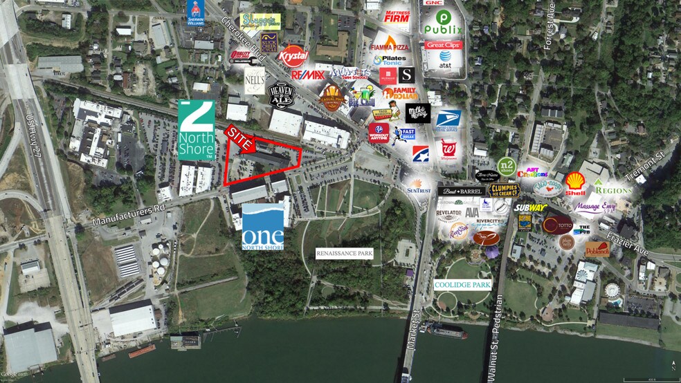 More Photos Of 205 Manufacturers Rd, Chattanooga General Retail For Lease