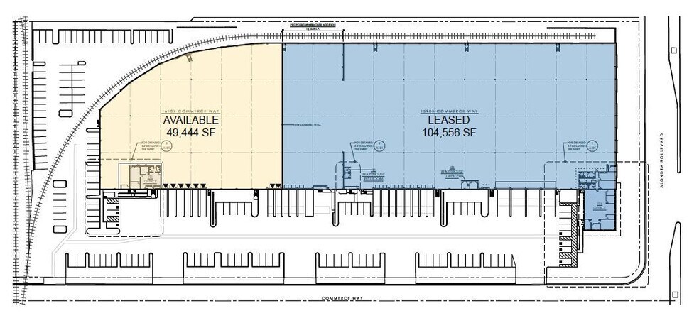 More Photos Of 15905-16107 Commerce Way, Cerritos Distribution For Lease