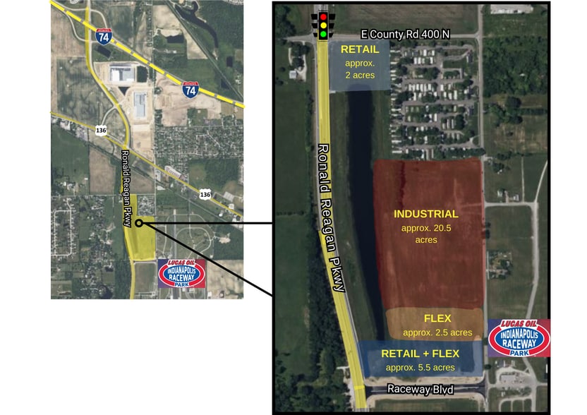 More Photos Of Ronald Reagan Pky, Brownsburg Land For Sale