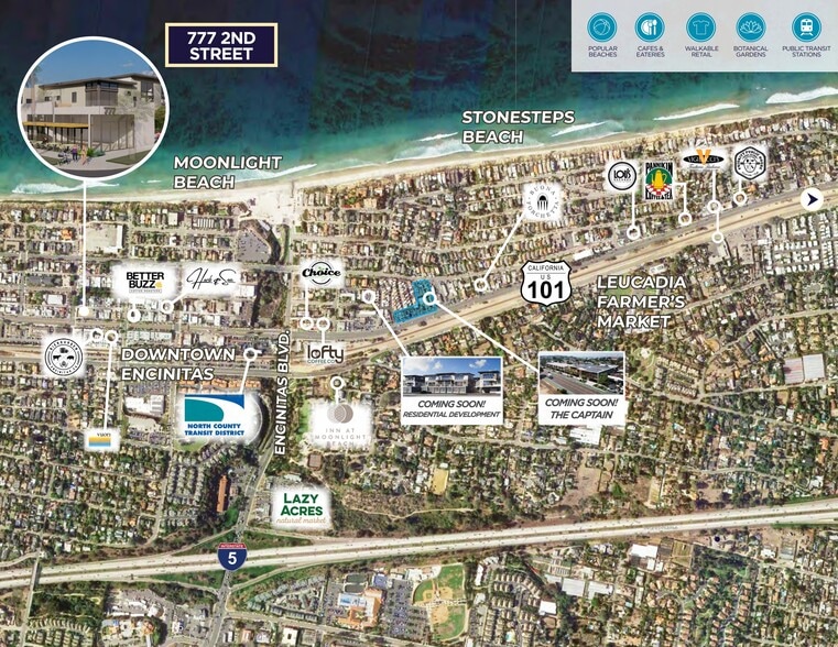 More Photos Of 777 2nd St, Encinitas General Retail For Lease