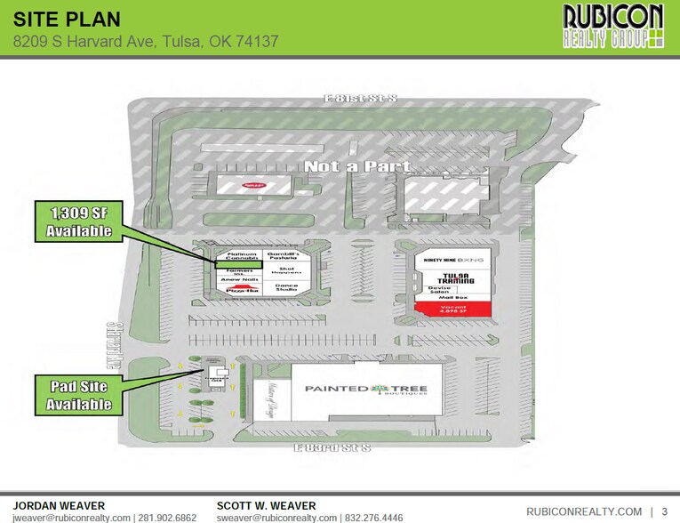 More Photos Of 8285 S Harvard Ave, Tulsa Unknown For Lease