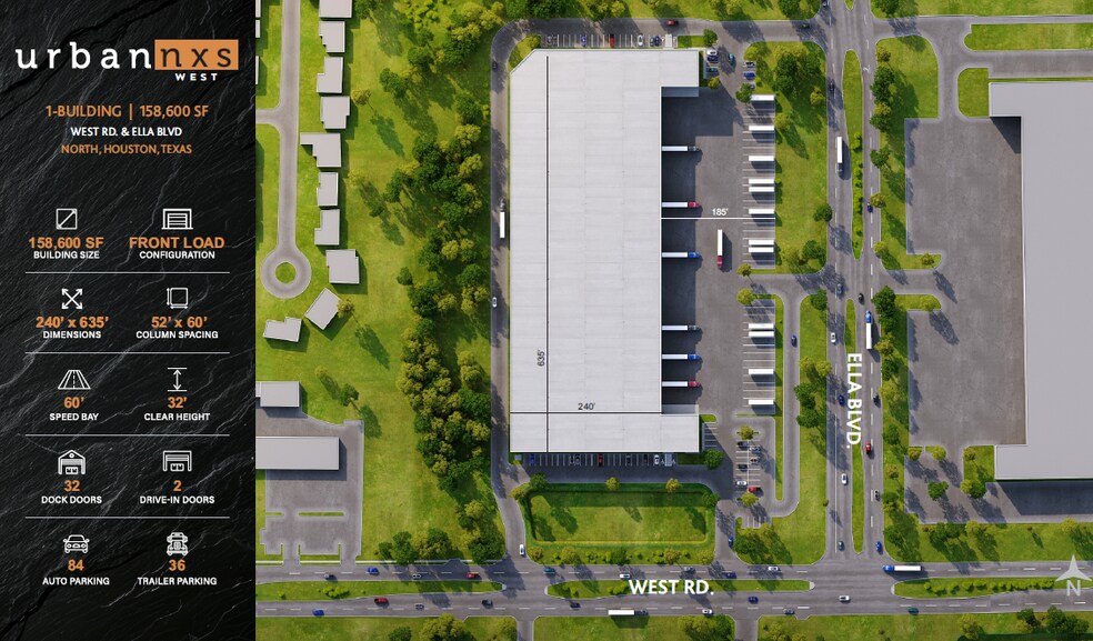 Primary Photo Of 0 West Rd & Ella Blvd, Houston Industrial For Sale