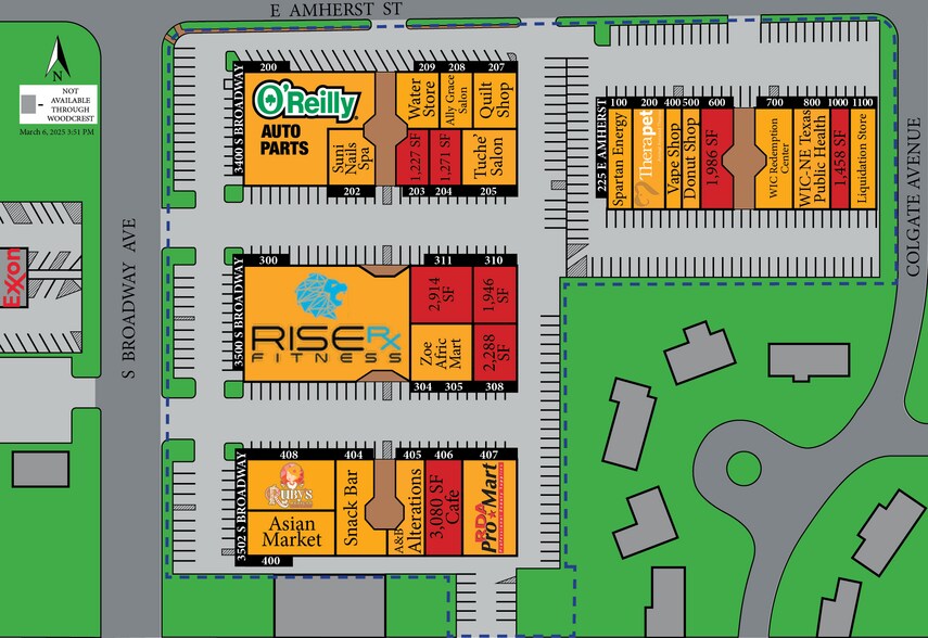 More Photos Of 3400-3502 S Broadway, Tyler Unknown For Lease