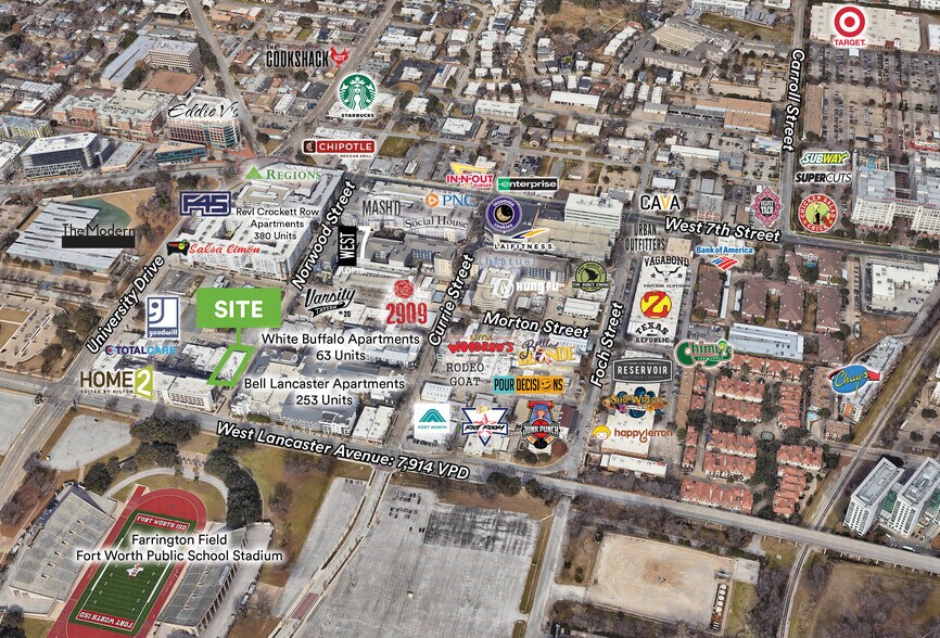 More Photos Of 3001 Bledsoe St, Fort Worth Freestanding For Lease