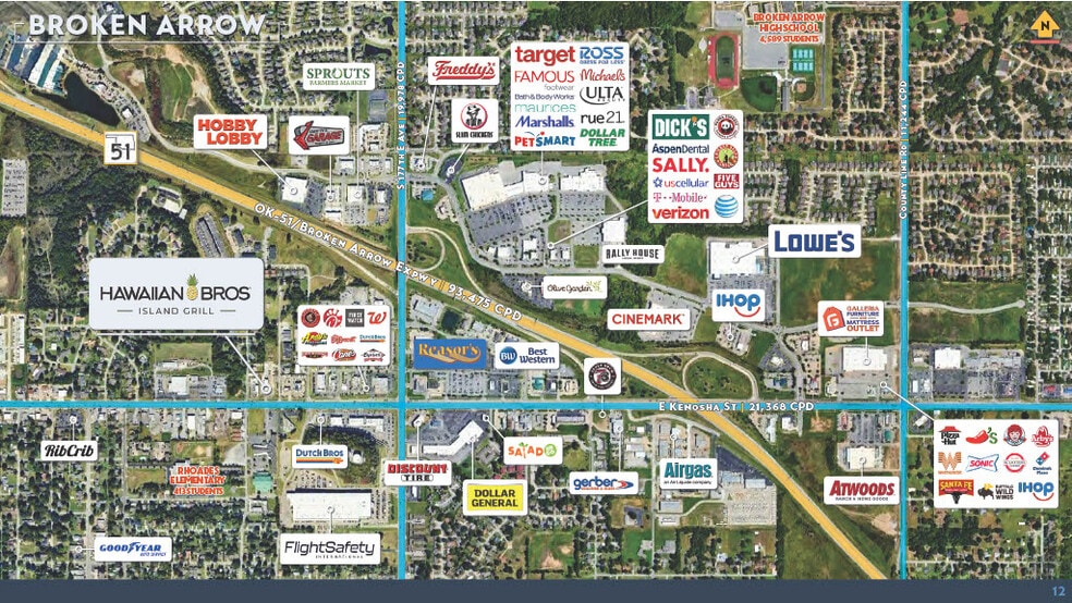 More Photos Of 500 E Kenosha St, Broken Arrow Fast Food For Sale