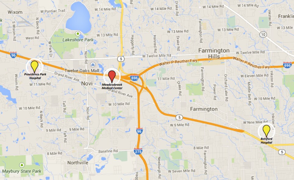More Photos Of 25500 Meadowbrook Rd, Novi Medical For Lease