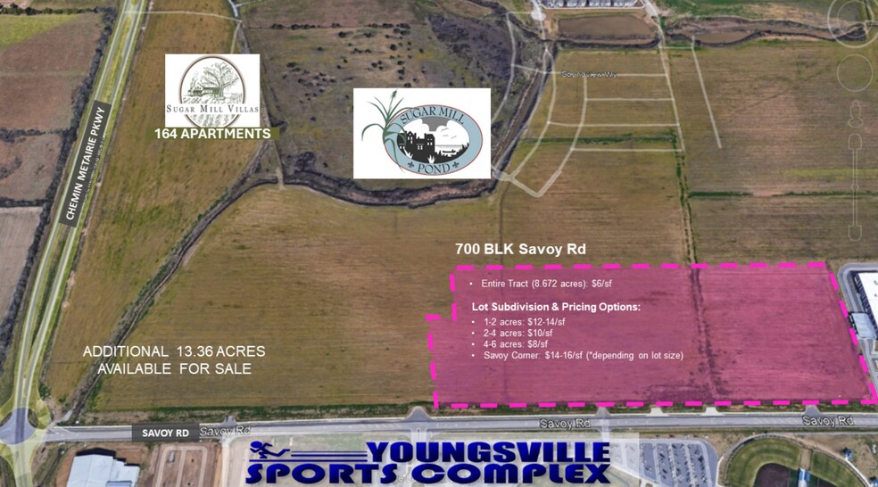 Primary Photo Of 700 Savoy Rd Sugar Mill Pond Site For Sale rd, Youngsville Land For Sale