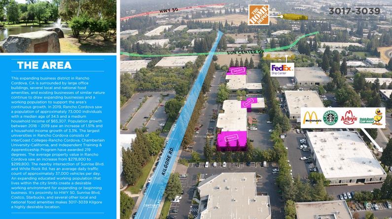 More Photos Of 3017 Kilgore Rd, Rancho Cordova Flex For Lease