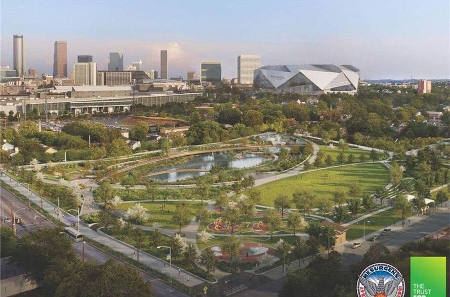 More Photos Of 179 Elm Street NW from ATL GIS cadastral map, Atlanta Land For Sale