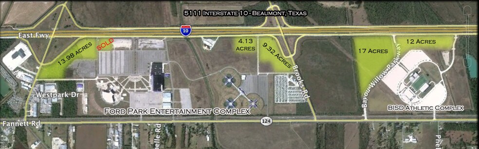 Primary Photo Of 5115 I-10 South, Beaumont Land For Sale